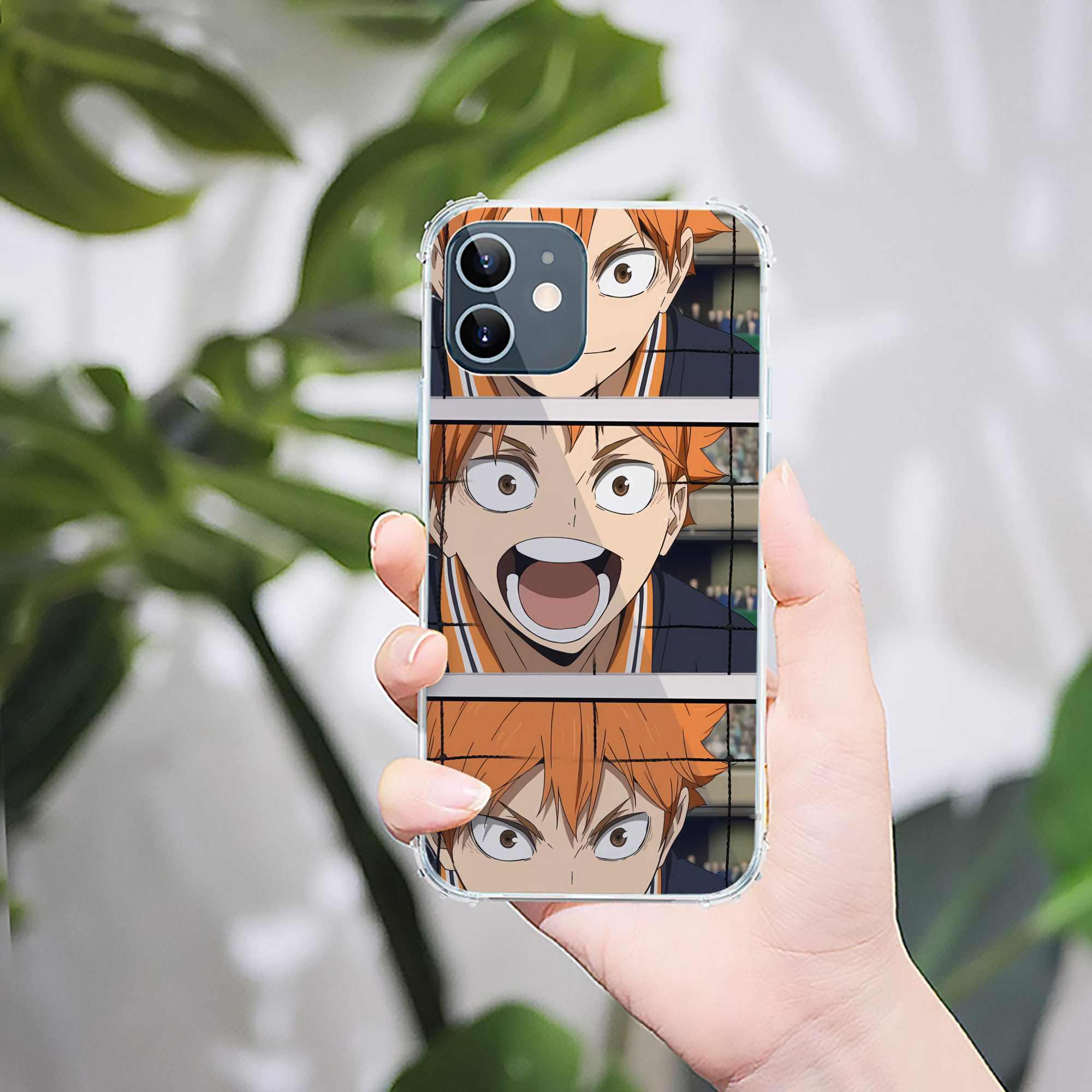 （画像用） ハイキュー!! Haikyu!! 【iPhone 12シリーズ対応】透明スマホケース（クリアソフトケース）